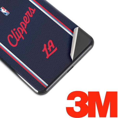 NBA Los Angeles Clippers Distressed Red Google Pixel 3 XL Skin